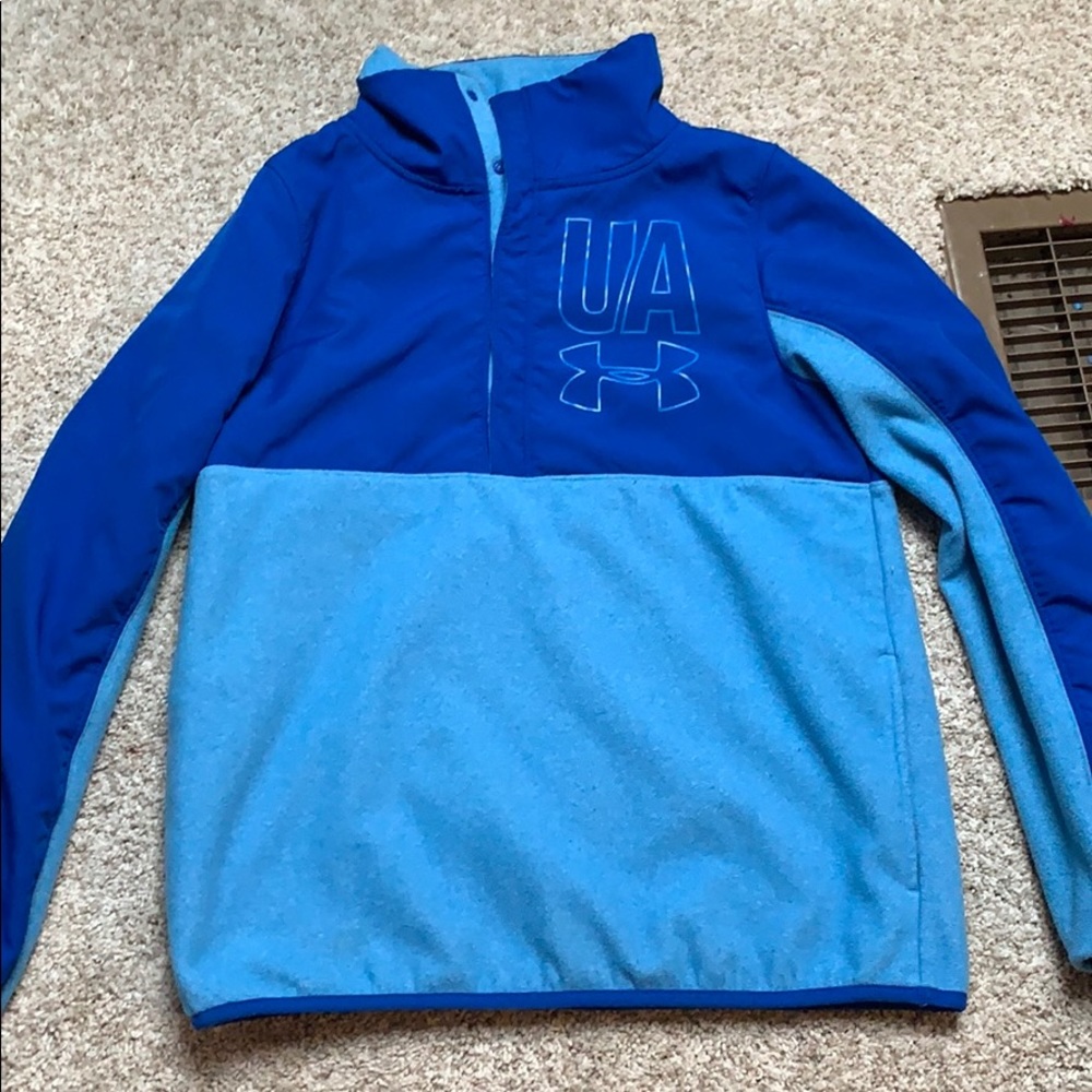 Under armour blue pullover